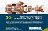 CONEXIONES Y TUBERÍA DE COBRE - B&K – Una Marca De …bkmexico.mx/docs/fly_cnxytubcobre_lr.pdf · Línea de Cobre (Conexiones y Tubería) 3 1/2" 1/2" 5/8" 3/4" 1 1/4" 1 1/2" 2