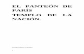 EL PANTEÓN DE PARÍS TEMPLO DE LA NACIÓN.mupart.uv.es/ajax/file/oid/463/fid/776/patrimonio.pdf · de Honoré-Gabriel de Mirabeau, el 2 de abril de 1791 para que se volviese . 5