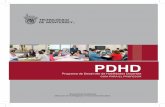 Programa de Desarrollo de Habilidades Docentessitios.itesm.mx/va/dide2/docs/PDHD_Guia_del_Profesor.pdf3 Estimado profesor: Me es grato invitarte a que participes en el Programa de