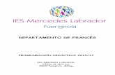 DEPARTAMENTO DE FRANCÉS - iessuel.es 2016-17.pdf · Índice 1. materias impartidas por el departamento. 2. miembros del departamento. 3. objetivos de las materias impartidas 3.1