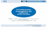 Certificación energética de edificios. - CORE · GEES –Càtedra Unesco de Sostenibilitat 2 Certificación Energética de Edificios 7.2 COGENERACIÓN ...