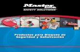 Productos para Bloqueo de Seguridad y Señalizaciónmunseg.com.mx/catalogos/MasterLock.pdf · Master Lock Co. es el experto para administrar cambios de llaves y puede guardar un ...