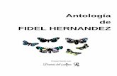 Antología de FIDEL HERNANDEZ - poemas-del … · EL PASADO FUE AYER MARINERO DE ... ESCRIBIR POR ESCRIBIR ABUELO EN EL PARQUE ... los duendecillos pegados a un libro me los vas mostrando