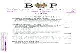 DE LA DE - bop.sede.diputaciondevalladolid.es · Aprobación provisional de la ordenanza fiscal de supresión de la tasa de ... La Diputación de Valladolid, en el marco del V Plan