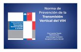 Norma de vih - Neo Puerto Montt de vih.pdf · parto prematuro y yen coordinación con el médico tratante de VIH ... infección por VIH y/o efectos tóxicos de lo antiretroviralesrecibidos