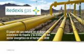 El papel del gas natural en el desarrollo económico de ... · • Se esperan subidas en el precio del petróleo de hasta un ~130% frente a subidas de sólo el 75% en gas natural