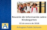 Reunión de Información sobre Kindergarten - apsva.us · Copia certificada del acta de nacimiento ... para las nuevas solicitudes de opciones para el año escolar 2019-2020, ...