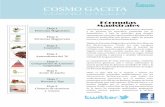 COSMO GACETA - Droguería Cosmopolita · Líder en ...cosblog.com/test/wp-content/uploads/2013/01/COSMOGACETA-enero1… · La manipulación de estas materias primas ... prescribir