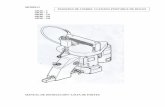 MODELO MAQUINA DE CIERRE LLENADA PORTABLE DE …maqindsa.com.mx/fichas/Ficha-Tecnica-GK261A.pdf · La maquina enhebra para demostrar su roscar apropiado de la maquina, que se ...