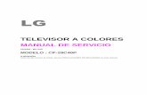 TELEVISOR A COLORES - archivotecnicosaurios.com · Estas instrucciones se aplican a los televisores a color provistos con el chasis MC-53A. OBSERVACIONES: 1. Debido a que este no