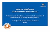 NUEVA VISIÓN DE GOBERNABILIDAD LOCALipmcs.fiu.edu/.../2003/presentations/2003_antanas_mockus.pdfNUEVA VISIÓN DE GOBERNABILIDAD LOCAL Bogotá: un modelo de corresponsabilidad con