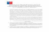 Reglamento para la aplicación del artículo 2° de la Ley … · Paritarios en los puertos de Chile, medida que desde la perspectiva del tiempo, claramente no contribuyó al mejoramiento