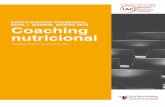 CERTIFICACIÓN PRESENCIAL. NIVEL I MADRID …nutritionalcoaching.com/wp-content/uploads/2014/05/Coaching-Nutric... · Diplomado en Nutrición Humana y Dietética por la Uni-versidad