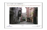 Dosier CUENCA PATRIMONIO - bibliotecaspublicas.es · El día 6 de diciembre de 1996 el Recinto Histórico de la Ciudad de Cuenca fue declarado por la UNESCO Patrimonio de la Humanidad