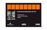 Control de Infecciones de TB - Southeastern National ...sntc.medicine.ufl.edu/Files/MICP/Control_Infecciones Peru.pdf · •Complementa y NO sustituye las medidas de control ... –