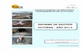 INFORME DE GESTIÓN OCTUBRE - aÑO 2013 · 2014-12-30 · informe de gestiÓn - octubre 2013 proyecto especial de irrigaciÓn e hidroenergÉtico alto piura 3 contenido i. marco legal