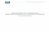 GUÍA DOCENTE DE LA ASIGNATURA DIRECCIÓN …euturismoaltamira.com/wp-content/uploads/2018/10/... · Conocimientos básicos de excel 3. COMPETENCIA GENÉRICAS Y ESPECÍFICAS DEL PLAN