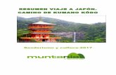 RESUMEN VIAJE A JAPÓN. CAMINO DE KUMANO … · Japón.Camino!de!Kumano!Kodo.Senderismo!y!cultura72017! Página3!de!13!! 1 CICMA:&2608& +34&629&379&894& & info@muntania.com& 2 …