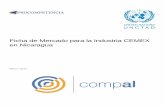 Ficha de Mercado para la Industria CEMEX en Nicaragua€¦ · En el transcurso del último siglo, Cemex ha crecido ... fuerzas económicas como son los monopolios tal es el caso de