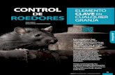 DE CLAVE ROEDORES CUALQUIER - bioseguridad.net · Estas plagas contribuyen a la diseminación de los agentes patógenos en el ganado, creando un puente epidemiológico entre los ...