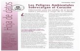 Noviembre 2005 Los PeUgros Ambientales …tillamookchc.org/wp-content/uploads/2016/06/Environmental_Hazards... · La mejor manera de prevenir las enfermedades del coraz6n y los derrames