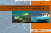Criterios para la Zonificación de Áreas Marinas …old.sernanp.gob.pe/sernanp/archivos/biblioteca/publicaciones/islas/... · Reserva Nacional de Paracas, creada en 1975. En el 2010