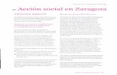 Informe de actividades 2008 Acción social en Zaragoza · en dichos programas de las familias y los hijos en ... el programa se han seguido desarrollando en el barrio de ... , se