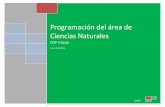 Programación del área de Ciencias Naturales - Inicioceip-calypo.centros.castillalamancha.es/sites/ceip-calypo.centros... · 3. CRITERIOS DE EVALUACIÓN Y SUS CORRESPONDIENTES ESTÁNDARES