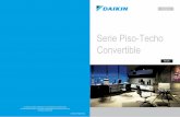 Serie Piso-Techo Convertible - Centro Aire 2017 · El swing motorizado permite que el flujo de aire ... La Serie C Cassette de techo tiene una ... de la serie E es de tan sólo 300