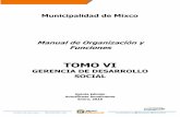 REPÚBLICA DE GUATEMALA“N El presente MANUAL DE ORGANIZACIÓN Y FUNCIONES de la Municipalidad de Mixco, se considera un importante instrumento técnico para el fortalecimiento y