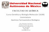 Universidad Nacional Autónoma de México · Entenderá los sistemas de alelos múltiples y de genes ligados y podrá aplicar estos conceptos en la genética de grupos sanguíneos.