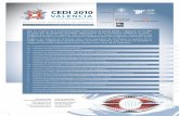> Anuncio del CEDI 2010 en pdf. - cedi2005.ugr.escedi2005.ugr.es/2010/pdf/Anuncio-CEDI.pdf · congreso que cubre los aspectos más innovadores y con mayor proyección futura, desde