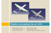 Diseño conceptual de un UAV - aero.us.esaero.us.es/adesign/Trabajos/Curso_2007_08/Grupo_01.pdf · Diseño conceptual de un UAV Bernal Ortega Carlos De Augusto Gil, José Luis López