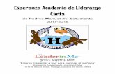 Esperanza Academia de Liderazgo Cartahopecharterschool.org/wp-content/uploads/2018/03/17.18... · 2018-03-18 · esperanza Academia de Liderazgo Carta, ... que no sería capaz de