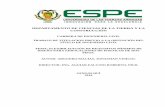 DEPARTAMENTO DE CIENCIAS DE LA TIERRA Y LA …repositorio.espe.edu.ec/bitstream/21000/11879/1/T-ESPE-053267.pdf · Tabla 41 Cantidades de Acero en estribos para vigas por pórticos