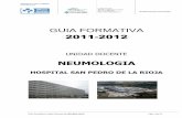 GUIA FORMATIVA 2011-2012 - riojasalud.es · trabajos de revisiones monográficas, temas de investigación planificados, etc. Durante este tiempo deberá familiarizarse con las principales