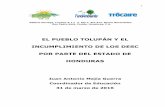 EL PUEBLO TOLUPÁN Y EL INCUMPLIMIENTO DE …tbinternet.ohchr.org/Treaties/CESCR/Shared Documents/HND/INT_CES… · al segundo informe periódico de Honduras. E/c.12/HND/Q/2. ...