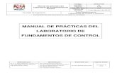 MANUAL DE PRÁCTICAS DEL LABORATORIO DE FUNDAMENTOS DE …dctrl.fi-b.unam.mx/lab_control/docs/fcontrol/Manual_FC.pdf · - Ajustar el generador de funciones para obtener una señal