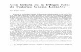 Una lectura de la trilogía rural de Federico García Lorca … · canciones populares tomadas como excusa para narrar un incidente cualquie ra de la obra, y que en Fuente ovejuna