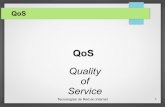 Quality of Service - eva.fing.edu.uy · Se envía al siguiente router según la tabla de ruteo. ... (SLA) (estático o ... (ej: penalizaciones)