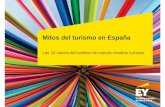 Mitos del turismo en España - ey.com · 1,8% 2,6% 1,8% *Cuota de mercado de España sobre el total de personas que realizan viajes ... La actividad económica vinculada al turismo