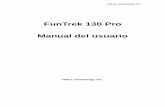 FunTrek 130 Pro Manual del usuario - bidcom.com.ar Holux 130 pro.pdf · La temperatura de funcionamiento del producto debe estar comprendida entre ... z G-Finder: utilice la función
