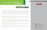 USO DE BIOWAYS CROMO® EN CERDOS - Grupo …biotecap.com.mx/cerdos/Uso de Bioways Cromo en Cerdos.pdf · Niveles adecuados de cromo bajan los niveles de cortisol en plasma. Altos