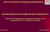 Comisión Nacional de Investigación sobre … en Argentina Elaboración de propuestas sobre modificaciones en la normativa GT 3. DIFUSION PARA LA PREVENCIÓN ...