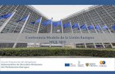Conferencia Modelo de la Unión Europea MUE 2015 · Universidad Autónoma de Santo Domingo (UASD). Comencé mi ... actualmente el Cuarto Nivel de Educación Media, ha participado
