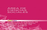 ÁREA DE CIENCIAS SOCIALES - Ministerio de … · 6.4. Matriz de criterios de evaluación del área de Estudios Sociales para el ... con el fin de relativizar los contenidos ... El
