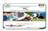 MINISTERIO DE AGRICULTURA Y GANADERIA - … · INSTITUTO DEL CAFÉ DE COSTA RICA, firmado en agosto del año 2010 por la Señora Presidenta de la Republica, Ministra de Agricultura,