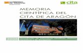 Memoria científica del CITA de Aragón - core.ac.uk · Harinera de Tardienta Análisis microbiológicos en harinas 4.375 € ... AGL2008-03555 Analisis de micotoxinas de fusarium