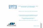 Universidad Autónoma del Estado de Hidalgosgc.uaeh.edu.mx/planeacion/images/pdf/2_guia_trayectoria.pdf · Tasa de Deserción Semestral de la Cohorte 19 Eficiencia Terminal de Titulación
