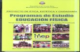 Índice - mep.go.cr · Tercera unidad para educación física 9° año..... 180 Programas de educación física educación diversificada..... 194 Primera unidad para educación física